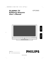 Philips 42PF1000/62 User manual