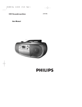 Philips AZ1006  CD Soundmachine User manual