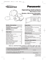 Panasonic NN-H765WF User manual
