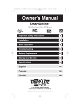 Tripp Lite SmartOnline UPS Owner's manual