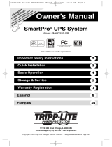 Tripp Lite SMART550USB UPS User manual