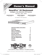 Tripp-Lite SMART750RM1U Owner's manual