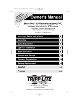 Tripp Lite SmartPro 3U Rackmount UPS Owner's manual