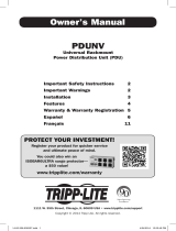 Tripp Lite PDUNV PDU Owner's manual