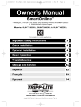 Tripp Lite SmartOnline, 2kVA Owner's manual