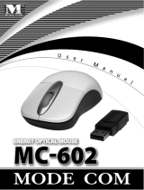 Modecom MC-602  Energy Optical Mouse, Silver User manual