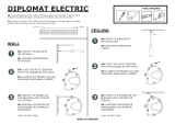 Euroscreen Diplomat Electric 1700 x 1275 User manual