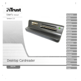 Trust All-in-1 Desktop Card Reader, 4 Pack User manual
