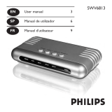 Philips SWV6813 User manual