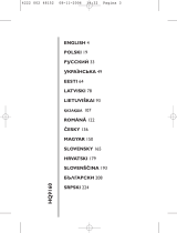 HQ HQ9160 User manual