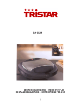 Tristar SA-2129 Owner's manual