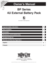 Tripp Lite BP192V18-4U Owner's manual
