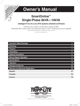 Tripp Lite SU8000RT3UN50TF Owner's manual