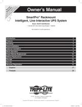 Tripp Lite SMART3000RMOD2U Owner's manual
