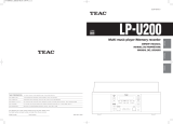 TEAC LP-U200 User manual