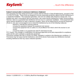 KeySonic KSM-1000RFM Datasheet