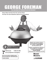 George Foreman GGR50B User manual