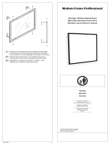 Medium Frame Professional, 180x135cm, Typ D Operating instructions