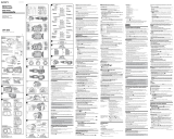 Sony MPK-WEB Owner's manual