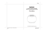 Lenco Speakerball for iPod Owner's manual
