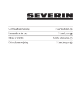 SEVERIN LITTLE 1200 HT 6230 - Owner's manual
