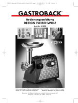 Gastroback 41400 Operating instructions