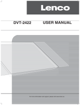 Lenco DVT-2422 User manual