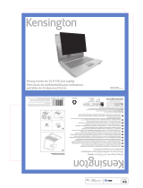 Kensington Laptop Privacy Screen 15.4"/39.1cm User manual