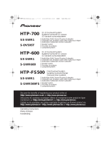 Pioneer HTP-FS500 Owner's manual