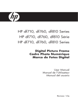 HP df710 Digital Picture Frame User manual