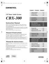 ONKYO CBX-300 User manual