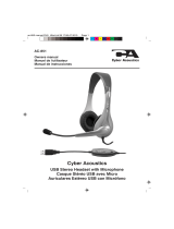 Cyber Acoustics AC-851B User manual