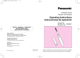 Panasonic Eyelash Curler Operating instructions