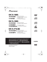 Pioneer dcs 585 Owner's manual
