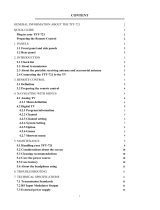 Lenco TFT-721 Owner's manual