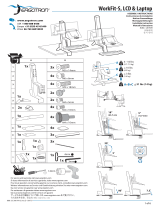 Ergotron WorkFit-S, LCD & Laptop Sit-Stand Workstation User manual