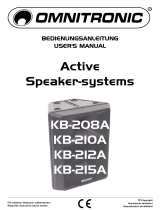 Omnitronic KB-208 User manual