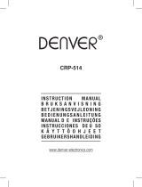 Denver CRP-514 User manual