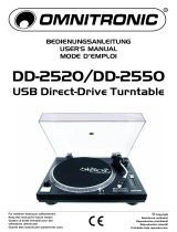 Omnitronic DD-2520 User manual