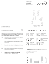 Mordaunt-Short Carnival 6 floorstanding Installation guide