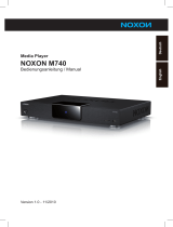 NOXON M740 User manual