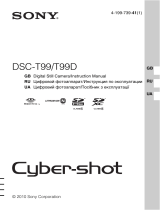Sony DSC-T99D Gold User manual