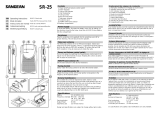 Sangean SR-25 Operating instructions