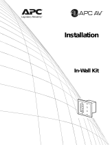 APC INWALLKIT-WHT User manual