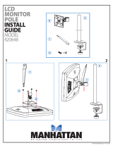 IC Intracom LCD Monitor Pole Owner's manual