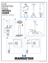 IC Intracom LCD Monitor Pole Owner's manual