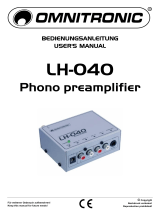 Omnitronic LH-040 User manual