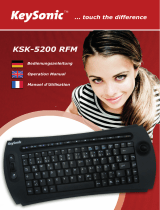 KeySonic KSK-5200 RFM User manual