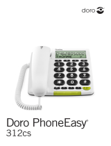 Doro PhoneEasy 312cs User manual