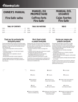 SentrySafe OA5835 Owner's manual